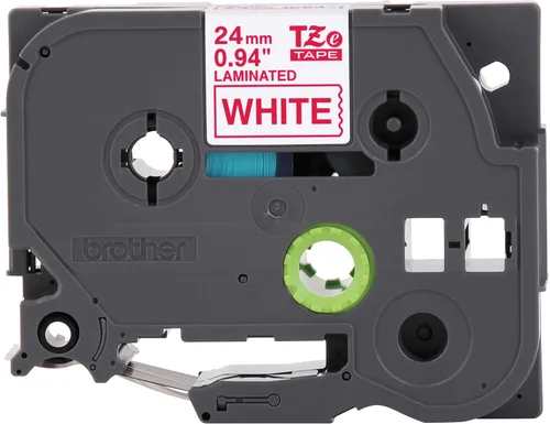Miniatura 22 de Brother P-touch TZE-S951 - Cinta adhesiva laminada extra resistente de 1 pulgada (24 mm) de ancho, negro sobre plateado mate, laminada