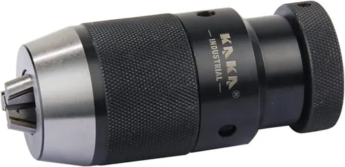 Miniatura 4 de KAKA INDUSTRIAL Portabrocas sin llave resistente, Jacobs Taper Stock (HPJ0213 (1/32"-1/2"-JT6))