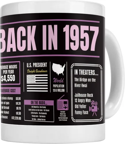 Miniatura 51 de Decoraciones de cumpleaños número 51, taza de café Back In 1972, regalos de cumpleaños de 51 años para hombres, mujeres, amigos, compañeros de De