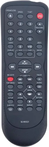 Miniatura 2 de SE-R0323 SER0323 Reemplazar el control remoto para Toshiba DVD Video VCR Combo Player SD-V296 SD-V296KU SD-V296KC SDV296 SDV296KU SDV296KC Cassette