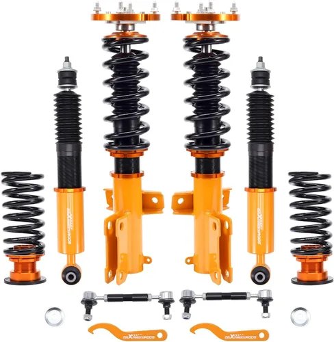 Miniatura 10 de maXpeedingrods Coilovers para Ford Mustang GT/Base SN95 1994-2004, Kit de suspensión de bobinas de altura ajustable, amortiguador de amortiguador