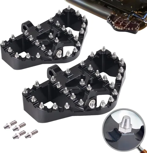 Miniatura 12 de Pisos Amplios para Motocicleta para Conductor y Pasajero Estriberas Frontales y Traseras para Harley Touring, Electra Glide, Road Glide, Road