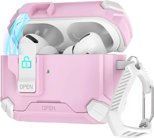 Miniatura 12 de SaharaCase Raider Series - Funda compatible con AirPods Pro 2 (2ª generación) [Robusta] protección de cuerpo completo, agarre antideslizante