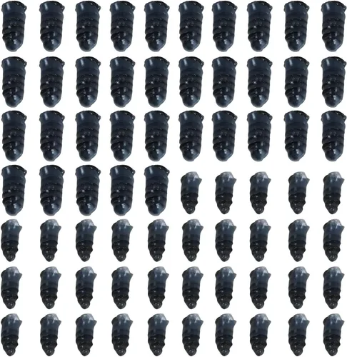 Miniatura 2 de New 70-Piece Screw in Tire Plugs, Car Tire Repair Screws for Car, Motorcycle, Truck, Tractor, Small: 11.7x5.3mm, Large: 12.7x6.8mm