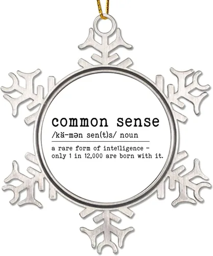 Miniatura 9 de Brother Definition - Adornos colgantes decorativos para colgar con definición de hermano, sustantivo de Navidad, adorno de copo de nieve de metal