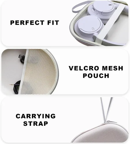 Miniatura 4 de Funda para auriculares compatible con JBL Tune 510BT 520BT 720BT 770NC 670NC, Live 680NC 460NC 670NC 770NC, auriculares Sony WH-CH720N WH-CH520