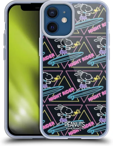 Miniatura 105 de Head Case Designs Peanuts Tropical Surf Snoopy Aloha Disco Gel Funda con licencia oficial [protección de grado militar] compatible con Apple iPhone