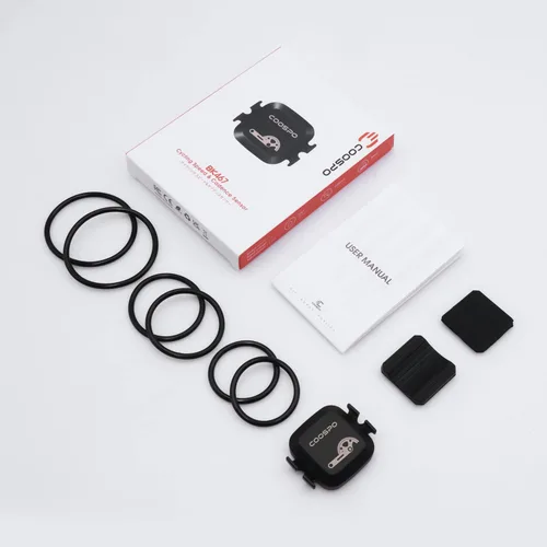 Miniatura 9 de COOSPO Sensor de cadencia y velocidad para ciclismo, Bluetooth inalámbrico y sensor de RPM de bicicleta ANT+ para computadoras de ciclismo