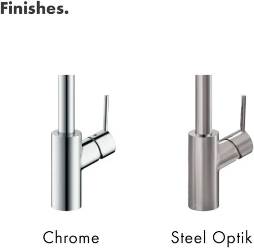 Miniatura 2 de hansgrohe Talis S² - Grifo de cocina con barra cromada, grifo para fregadero de cocina, cabezal rociador de acoplamiento magnético, cromado 04286000