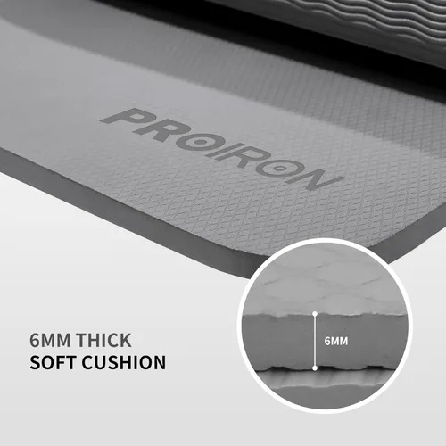 Miniatura 3 de PROIRON Esterilla de Yoga Plegable 0.24"/0.16" para Entrenamiento en Casa y Viajes, Esterillas de Yoga de Viaje Antideslizantes con Bolsa