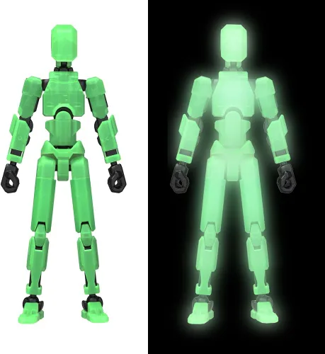 Miniatura 7 de MerryXD Figura de acción de Titan 13, figura de acción Lucky 13, figura de acción T13, figura de acción impresa en 3D con múltiples articulaciones