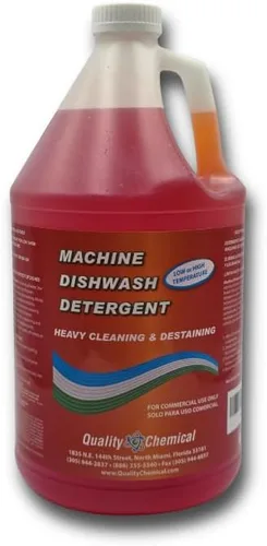 Miniatura 9 de Detergente para lavavajillas de grado industrial comercial – Un detergente de grado premium para lavavajillas de baja o alta temperatura, caja de 4
