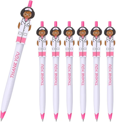 Miniatura 7 de Lindos bolígrafos de doctor, bolígrafos de agradecimiento y cuidado, gran idea de regalo para médicos, asistentes de personal médico, trabajadores