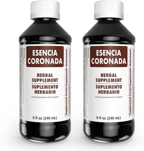 ESENCIA CORONADA Suplemento de hierbas con raíz de regaliz y flor de la pasión, mezcla botánica a base de plantas para apoyo diario al bienestar,