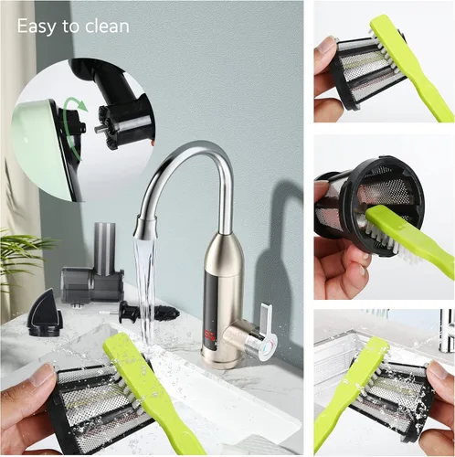 Miniatura 9 de JOCUU ZM1503 - Kit de accesorios para exprimidor con cuerpo principal, barrena en espiral, filtro, tolva de alimentación y taza final incluida