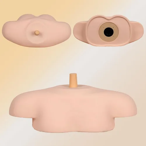 Miniatura 8 de Soporte de cabeza de maniquí, maniquí de hombro, cosmetología y entrenamiento de peluquería en entornos domésticos y de salón, soporte de hombro