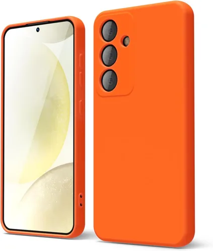 Miniatura 115 de oakxco Funda para teléfono Samsung Galaxy S21 Ultra con agarre de silicona líquida, bonita funda delgada y delgada de goma suave de TPU lisa