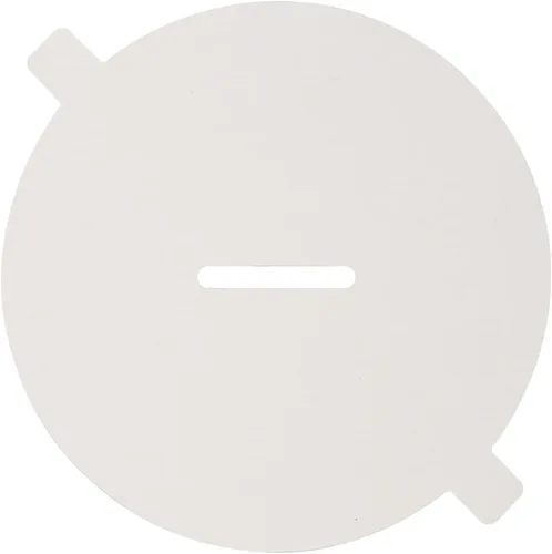 CandMak Cubiertas antipolvo para velas, 160 piezas de tapa blanca mate con lengüeta de extracción para hacer velas (2.125 pulgadas)