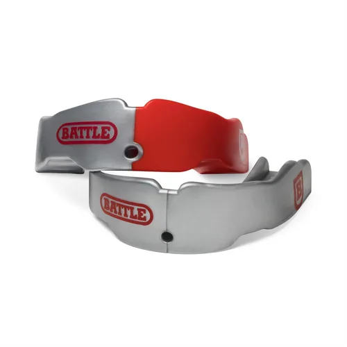 Miniatura 13 de Battle Sports - Paquete de 2 protectores bucales, máxima protección y transpirabilidad, sin tirantes, apto para adultos y jóvenes, paquete de 2
