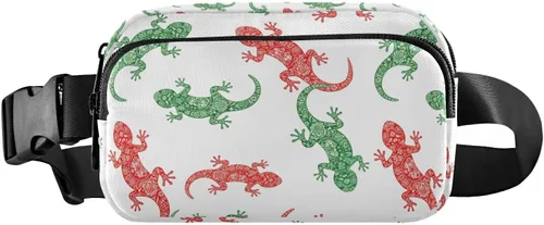 Miniatura 23 de Capybara Christmas White Fanny Packs for Women Men Belt Bag Fashion Waist Packs Crossbody Bag Casual Waist Pouch Bum Bags for Workout
