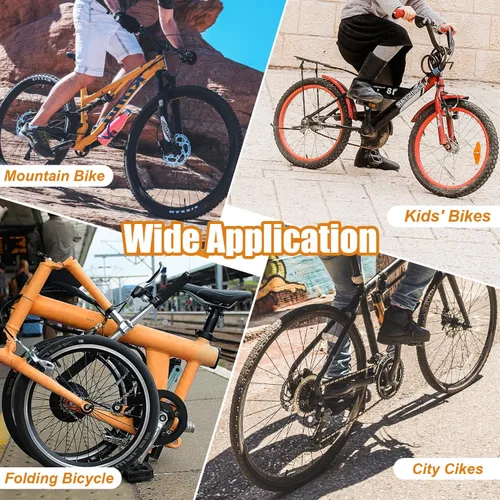 Miniatura 6 de mankk Kit universal de 73 piezas de cables de freno de bicicleta y kit de repuesto de carcasa de acero inoxidable para bicicleta de bicicleta Kit