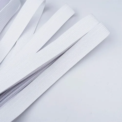 Miniatura 4 de Leline's Bobina elástica, banda elástica de punto elástico pesado para coser (0.6 pulgadas x 5 yardas)