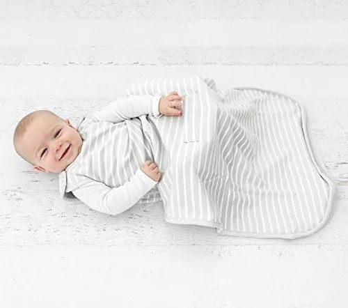 Miniatura 3 de Saco de dormir para bebé Woolino, todas las estaciones, lana de merino, de 2 meses a 2 años, Gris
