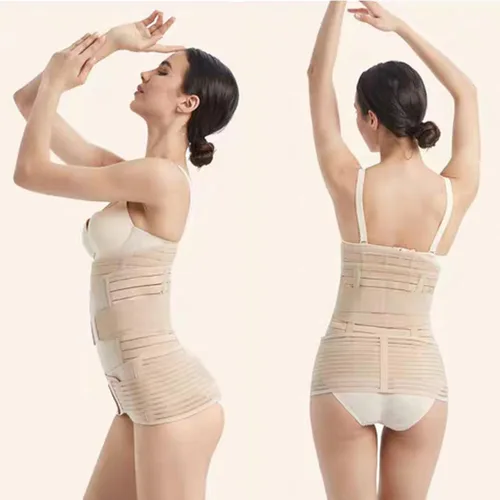 Miniatura 7 de Faja modeladora para recuperación posparto, 3 en 1, para abdomencinturapelvis