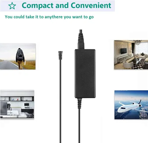 Miniatura 2 de Adaptador de CA de 27 V compatible con SHARPER Image Powerboost masajeador de percusión de tejido profundo 1011666 1013002 1012667 1013983 1013985