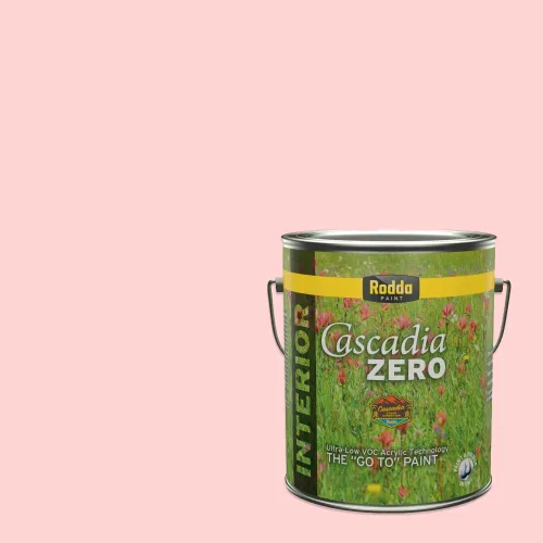 Miniatura 20 de Rodda Paint CASCADIA ZERO - Pintura plana e imprimación para interiores en uno, cuarto de galón, rosa Mullen