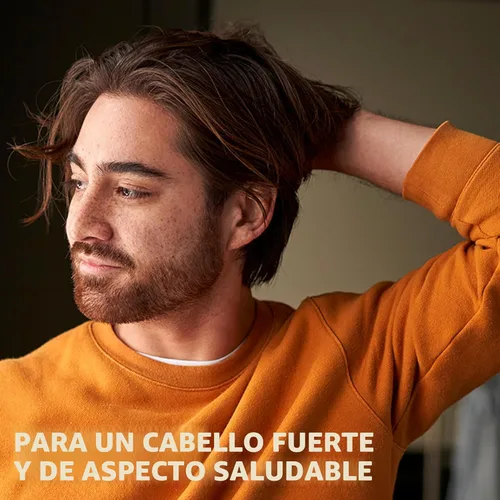 Miniatura 5 de DOVE MEN + CARE Champú 2 en 1 + acondicionador aceite de sándalo y cardamomo para cabello grueso y completo, + vitamina B3 y complejo mineral, 17.5