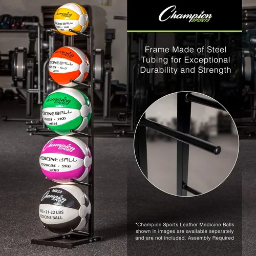 Miniatura 3 de Champion Sports Medicine Ball Storage – Durable Racks & Trees for Organized Gym, Fitness & Sports Storage