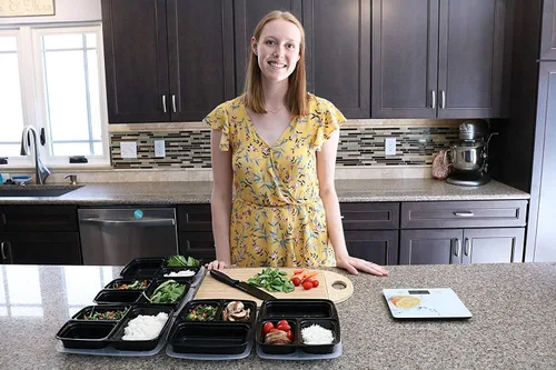 Miniatura 5 de Báscula de cocina Prep Container Chef – Báscula digital de alimentos. Báscula nutricional para perder peso, hornear, preparar comidas y dieta keto.