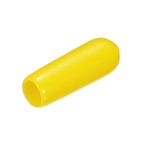Miniatura 33 de uxcell 80 tapas de goma de 0.551 in de vinilo de identificación redonda tapa tapa de rosca de tornillo protectores negro