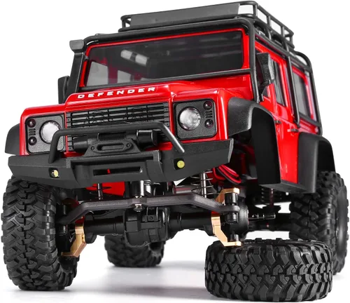 Miniatura 6 de Bloques de rueda de latón C-hubs para 1/18 RC Crawler TRX4M piezas de actualización total de 0.32 onzas contrapeso frontal, 2 piezas
