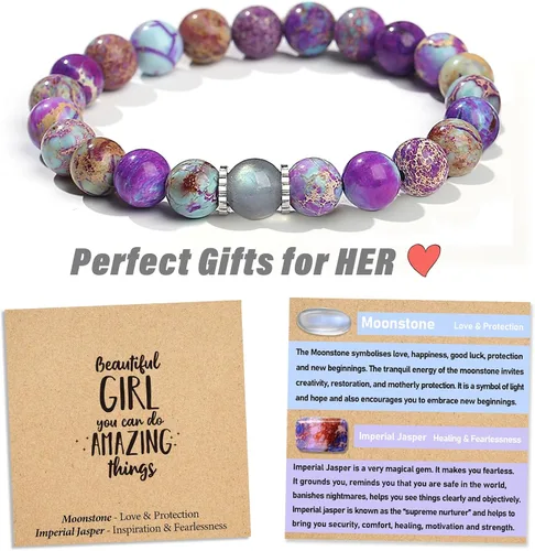 Miniatura 2 de Christmas Stocking Stuffers for Girls/Teens-Birthday Gifts Ideas-Beaded Bracelets for Best Friend Granddaughter Niece Daughter