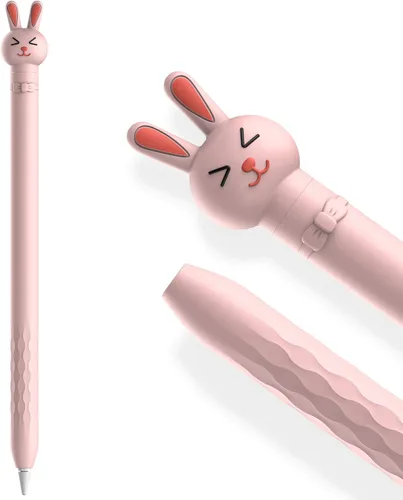 Miniatura 8 de AhaStyle Funda para Apple Pencil de 1ª generación, linda funda de silicona suave de dibujos animados, accesorios compatibles con Apple Pencil de 1ª