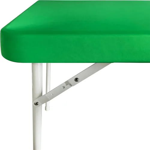 Miniatura 52 de Mantel elástico para mesa auxiliar de cóctel, ajustable de elastano, tamaño pequeño, para mesa auxiliar, 24 x 24 pulgadas, color beige