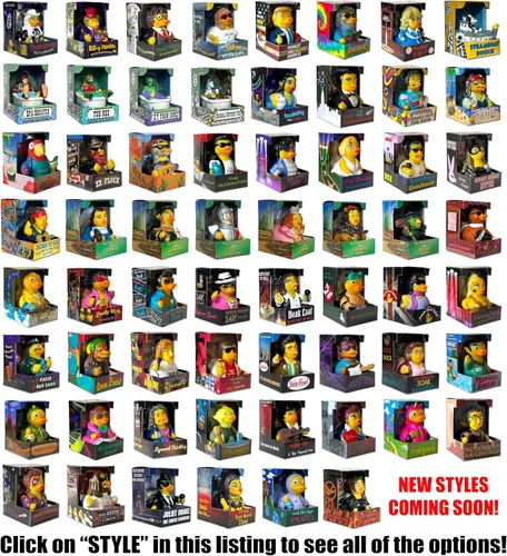 Miniatura 6 de CelebriDucks - Breaking Bath - Patos de goma flotantes - Juguete de baño coleccionable de regalo para niños y adultos de todas las edades