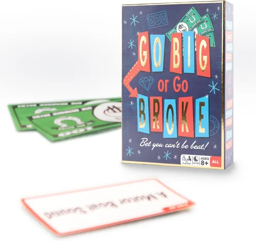 Miniatura 7 de Go Big or Go Broke por EAP Toy & Games – La noche de juegos acaba de ser más grande que las charadas Apuesta los grandes dólares con este juego