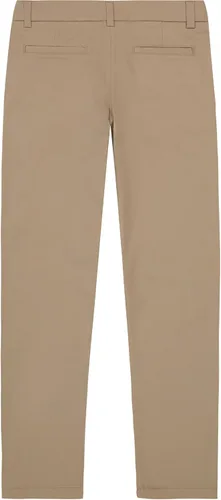Miniatura 2 de Pantalones Nautica ajustados de sarga para uniforme escolar para niñas, material elástico cómodo, resistente a arrugas y decoloración
