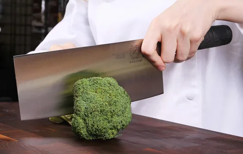 Miniatura 2 de Mercer Culinary, colección asiática. Cuchillo rebanador., Negro Mango de Santopreno