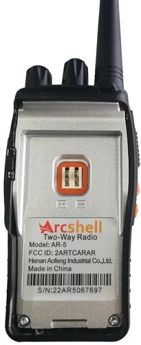 Miniatura 10 de Radios bidireccionales recargables de largo alcance con auriculares, paquete de 6 walkie talkies batería de iones de litio y cargador incluido