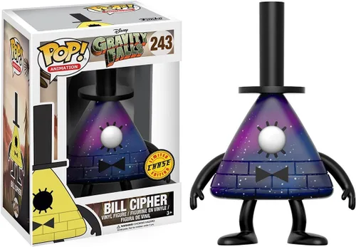 Miniatura 2 de POP Disney: Gravity Falls - Bill Cipher [Púrpura] Edición Limitada Chase Funko Pop! Figura de vinilo