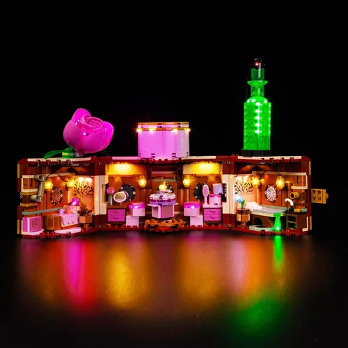 Miniatura 10 de Kyglaring Kit de iluminación LED para Lego Succulents 10309 - Juego de construcción de modelos, moderno, multicolor, interior, control remoto
