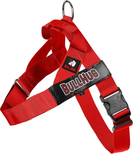 Miniatura 26 de BULLHUG Arnés ajustable para perro, sin tirones, sin estrangulamiento, para bulldogs ingleses, bulldogs franceses, pugs y razas de pecho ancho