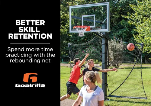 Miniatura 4 de Goalrilla - Sistema de red defensivo de fácil plegado para baloncesto, se instala rápidamente en cualquier aro de baloncesto Goalrilla
