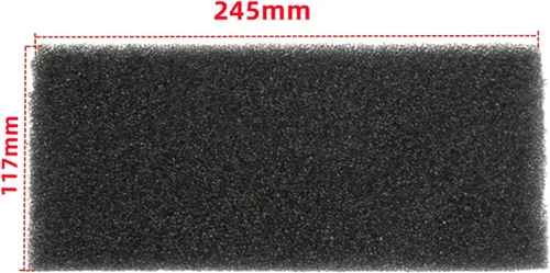 Miniatura 3 de 64119216222 Motor soplador esponja a prueba de polvo para BMW Serie 5/7 F01 F02 F06 F07 F10 F11 F12 F13 F18 530i 528i 640i Evaporador de coche caja