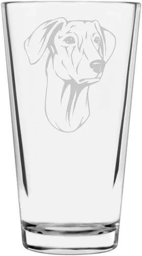Miniatura 40 de Perro de Presa Canario - Vaso de pinta personalizado con temática de perro grabado multiusos, 16 onzas