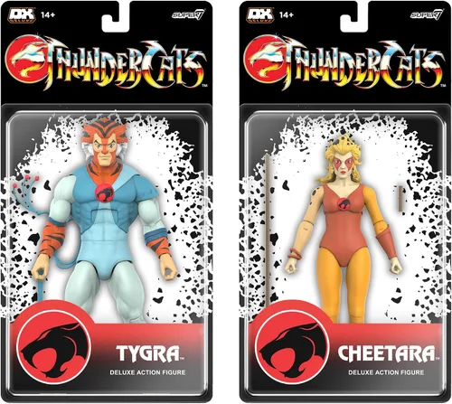 Miniatura 7 de Super7 Deluxe Thundercats Tygra - Figura de acción de Thundercats de 7" con accesorio, coleccionables de dibujos animados clásicos y juguetes retro